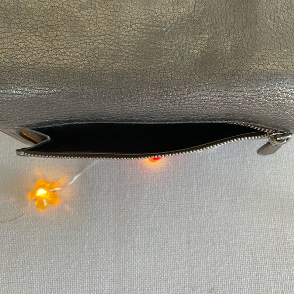 Prada soft saffiano metallic wallet EUC. $75 Authentic w silver hardware - Picture 16 of 16